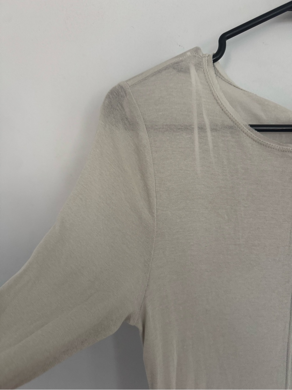 Divided Beige Long Sleeve Maxi Dress - Picture 3 of 4